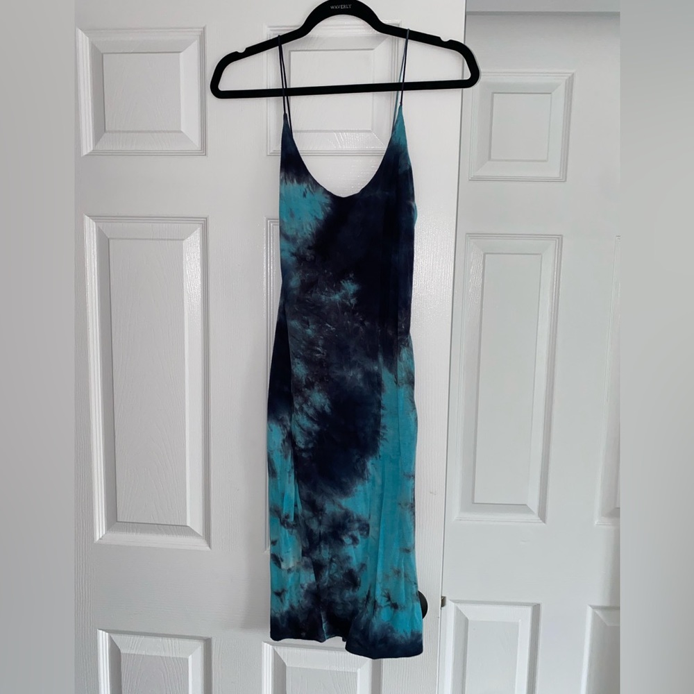 Blue MIDI Dress